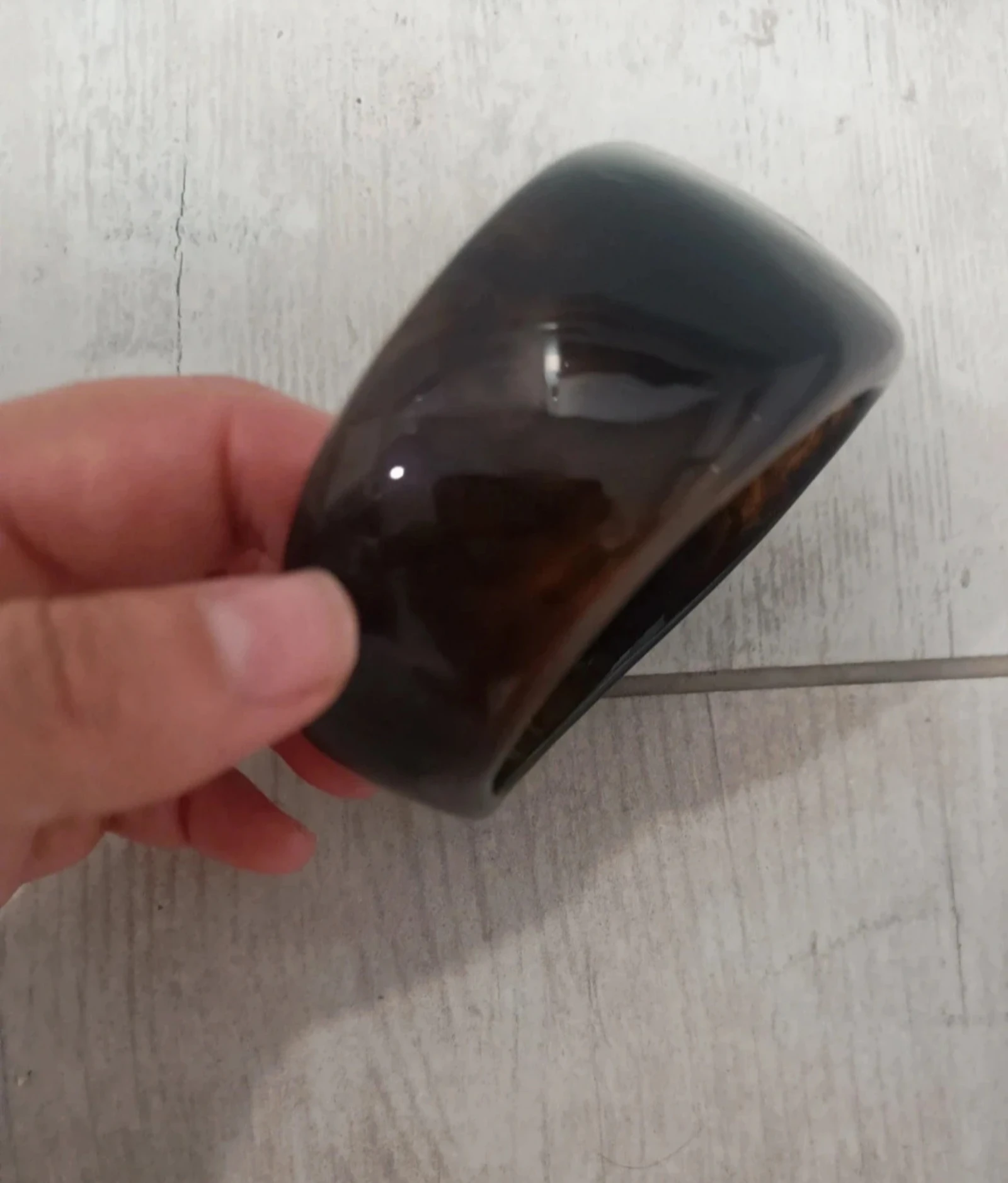 Bracelet en résine marron. Neuf ! – photo 5